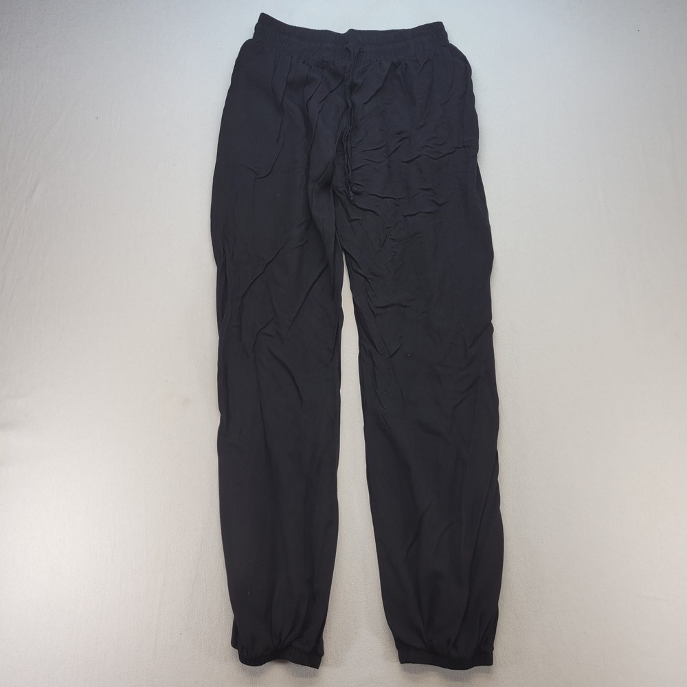 Lotus & Luna Jogger Pants Womens Small Black Relaxed Elastic Waist Pull On